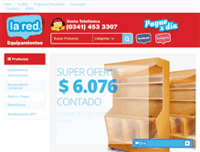 Tablet Screenshot of laredequipamientos.com